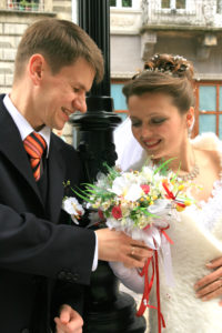 wedding picture high